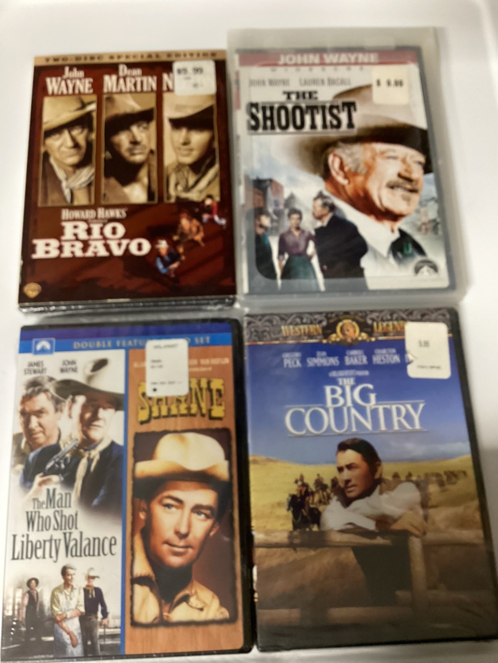 4 brand new John Wayne movies